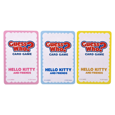 Hello Kitty Guess Who Card Game