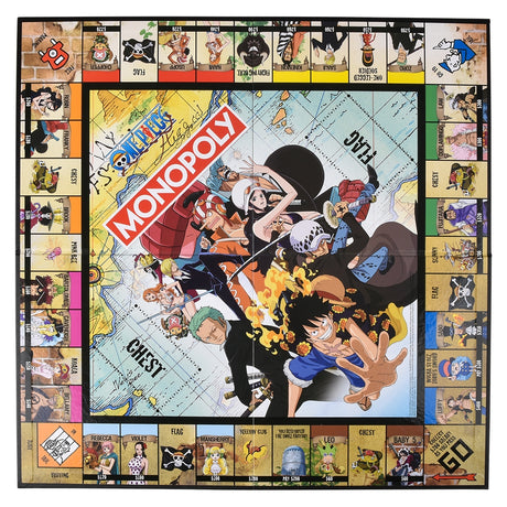 One Piece Monopoly Board Game