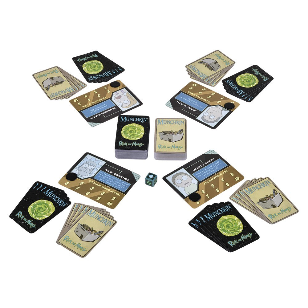 Rick and Morty Munchkin Card Game