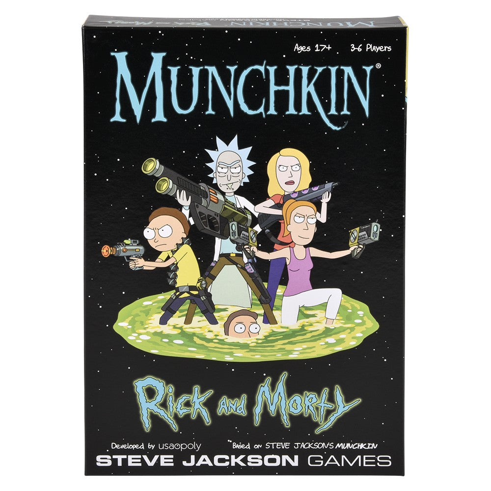 Rick and Morty Munchkin Card Game