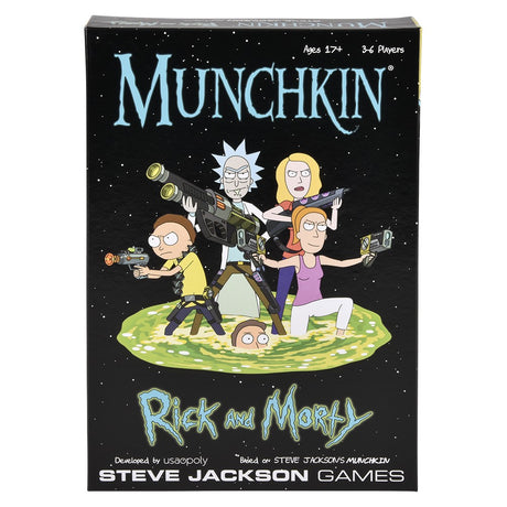 Rick and Morty Munchkin Card Game