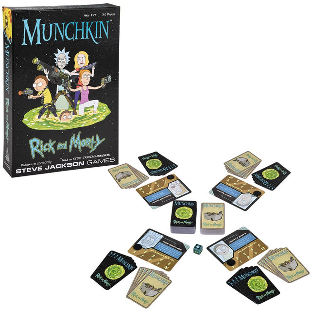 Rick and Morty Munchkin Card Game