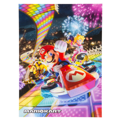 Mario Kart Rainbow Road Puzzle 1000 Pieces