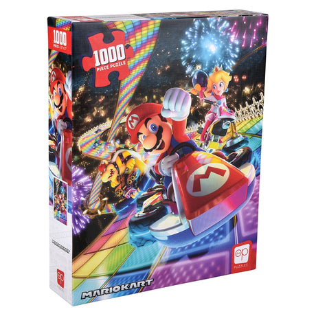 Mario Kart Rainbow Road Puzzle 1000 Pieces