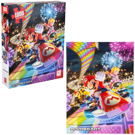Mario Kart Rainbow Road Puzzle 1000 Pieces