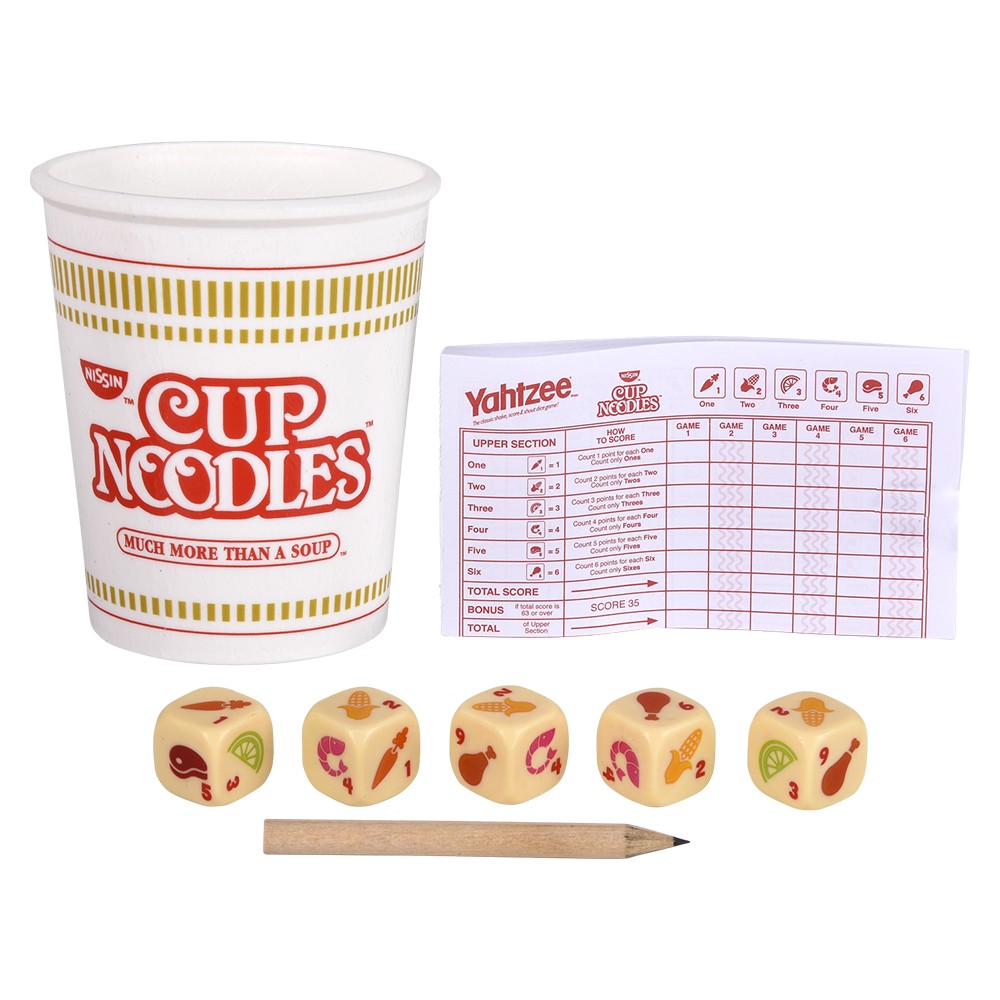 Cup Noodles Yahtzee Game