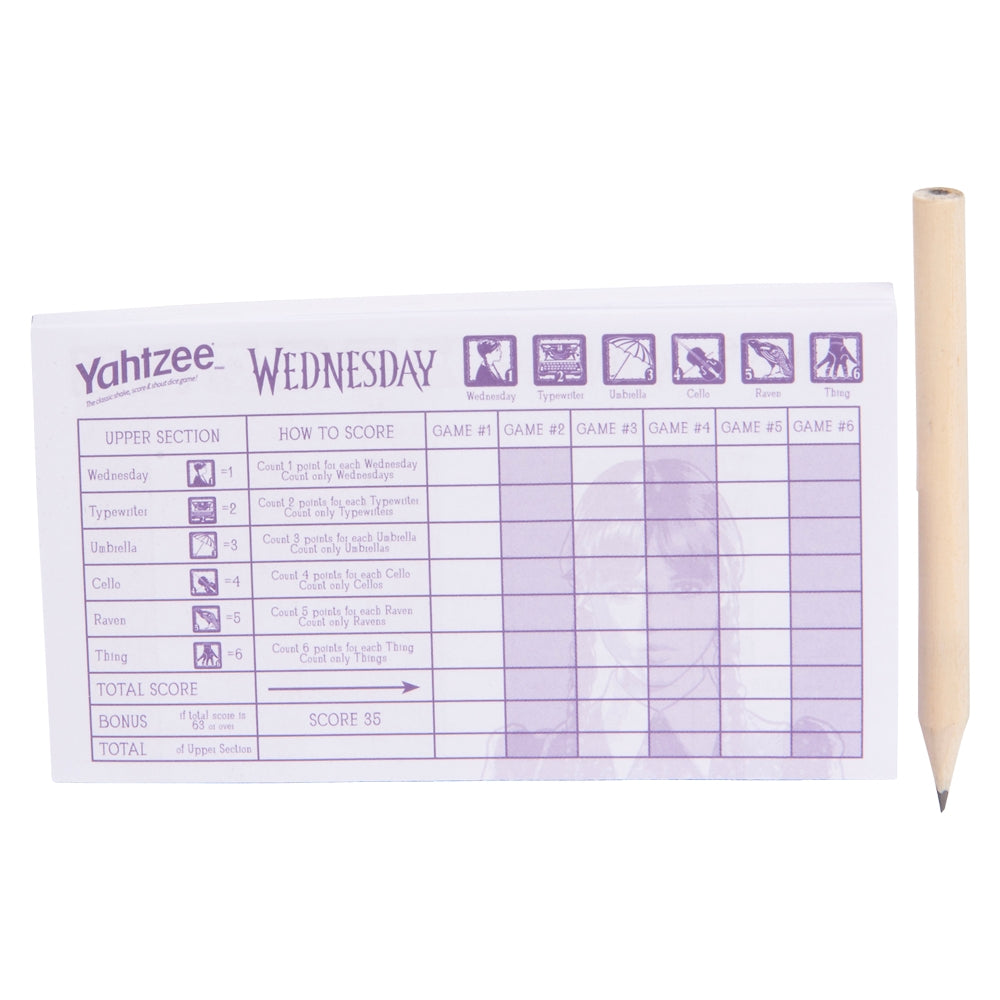Wednesday Yahtzee Game