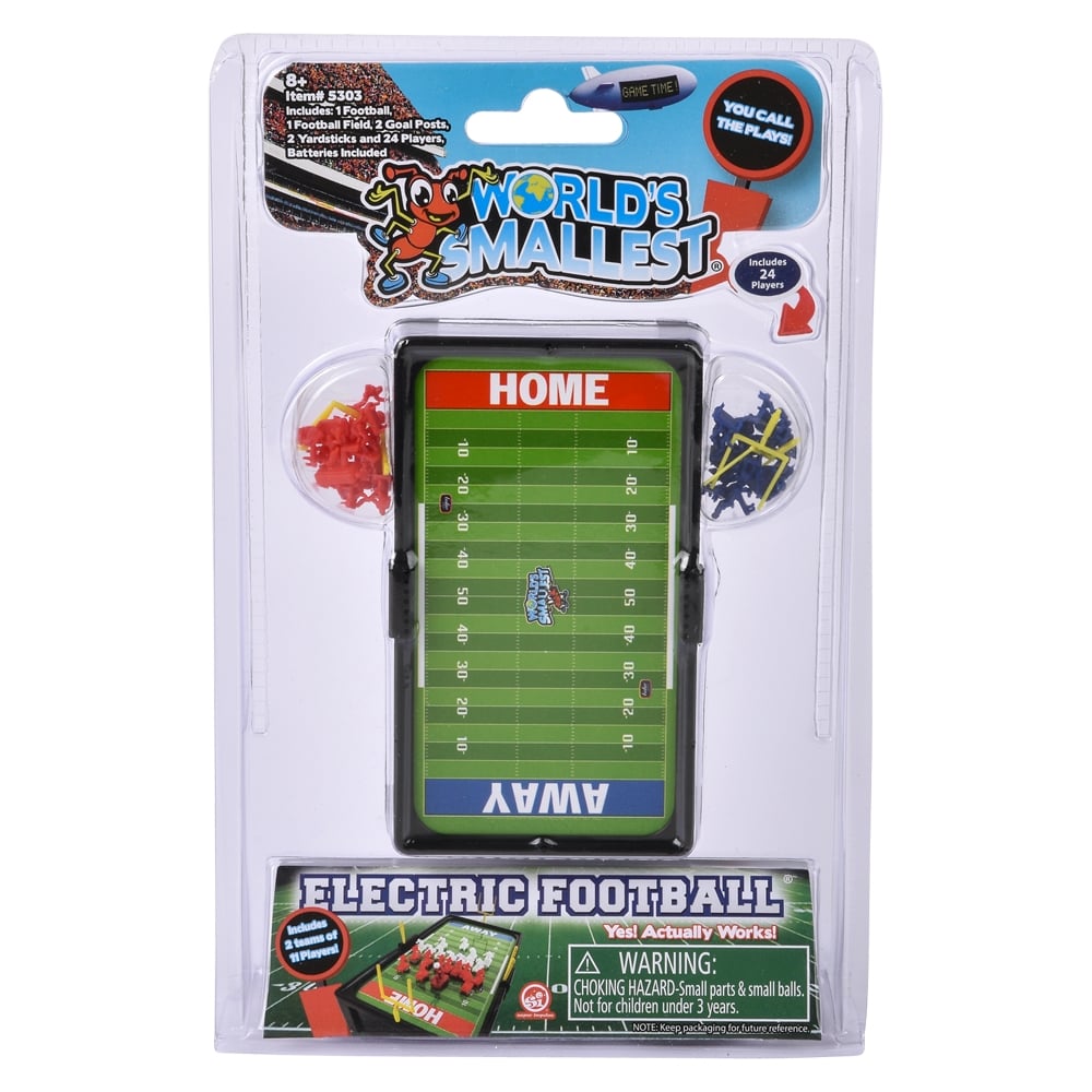 World's Smallest Electric Football Game
