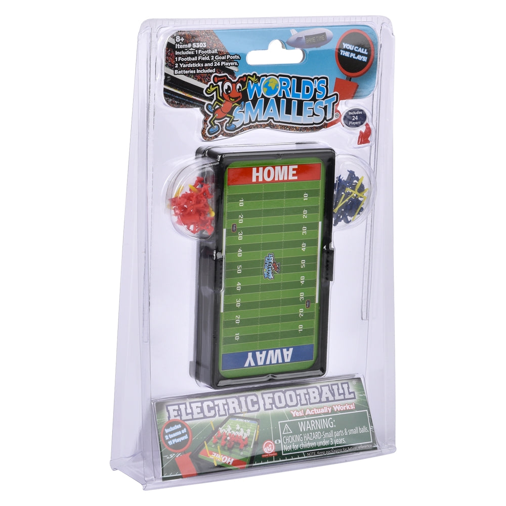 World's Smallest Electric Football Game