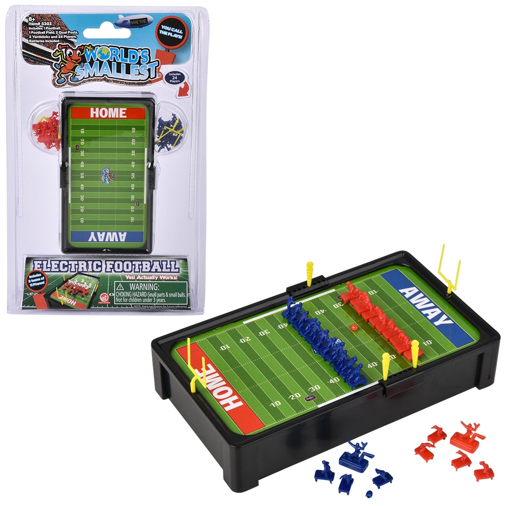 World's Smallest Electric Football Game