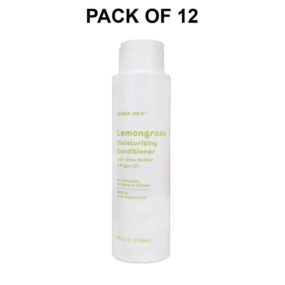 Trader Joe’s Lemongrass Moisturizing Conditioner | Safe for Colored Hair | 15.2 Fl Oz