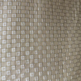Urban Fabric Silk Fabric - Shiny Small Square Pattern, 55" Width (1 Yard)