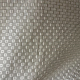 Urban Fabric Silk Fabric - Shiny Small Square Pattern, 55" Width (1 Yard)