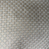 Urban Fabric Silk Fabric - Shiny Small Square Pattern, 55" Width (1 Yard)