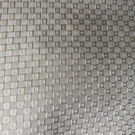 Urban Fabric Silk Fabric - Shiny Small Square Pattern, 55" Width (1 Yard)
