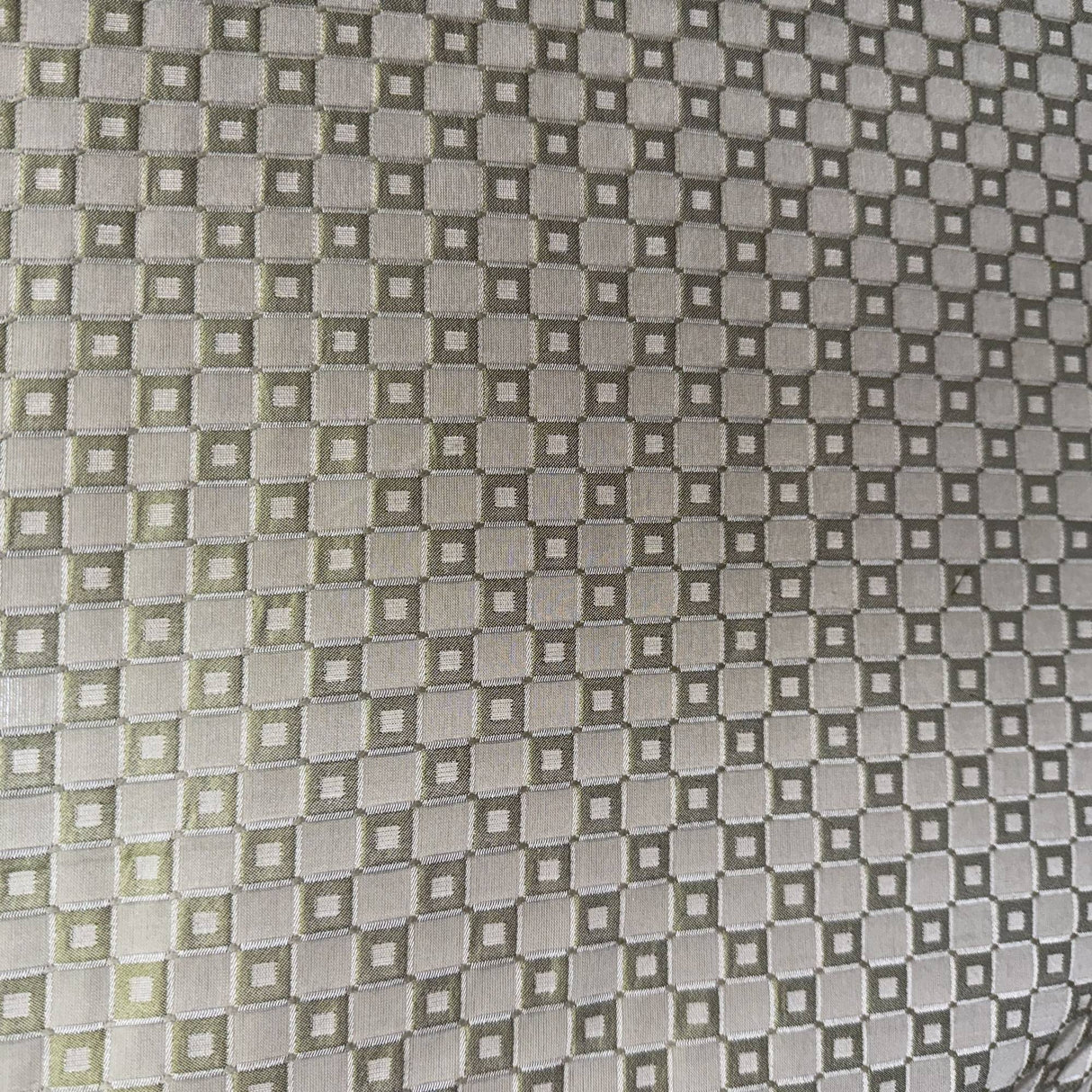 Urban Fabric Silk Fabric - Shiny Small Square Pattern, 55" Width (1 Yard)