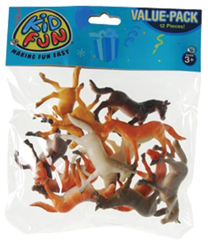 Mini Horses Toy Set for Themed Parties Decorations and Carnival Events