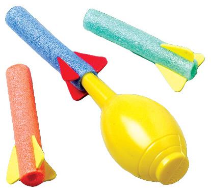Fun Mini Rockets Set for Outdoor Games Birthday Parties Picnics and School Events