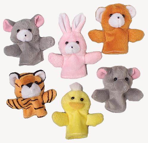 Animal Finger Puppets Set of 12 for Kids Parties and Creative Playtime Activities