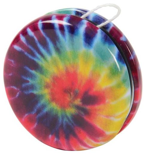 Rainbow Yo-Yos Set of 12 for Fun Indoor Outdoor Activities and Kids Party Games