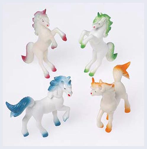Fun Unicorn Toy Figures for Themed Parties Goody Bags and Carnival Prizes