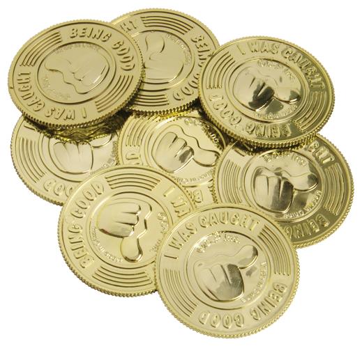 Being Good Coins for Classroom Reward Systems Fundraisers and Party Favor Loot Bags