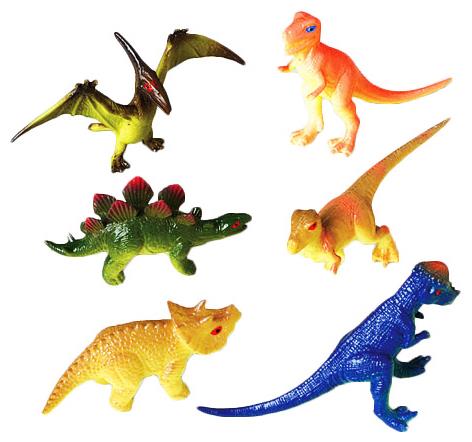Realistic Toy Dinosaurs Set for Themed Parties Goody Bags and School Carnival Prizes