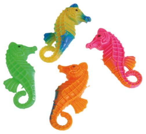 Colorful Plastic Sea Horses for Beach Parties Luau Decorations and Party Favors