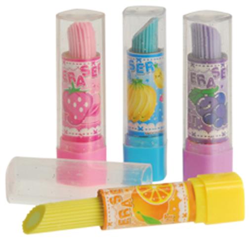 Colorful Lipstick Shaped Erasers for Fun Learning Activities and Party Favors