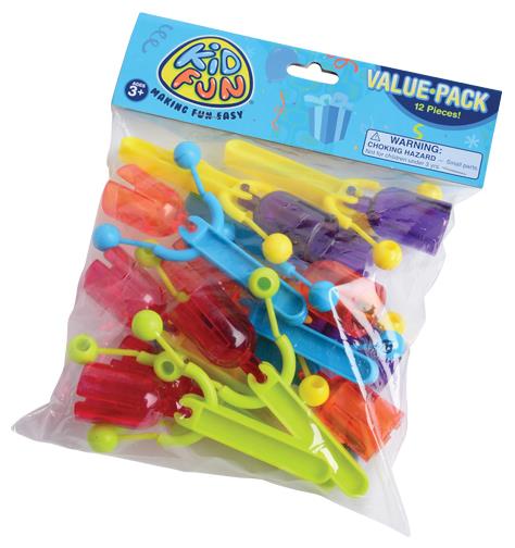 Fun Bell Clackers for Kids Entertainment Birthday Parties and Travel Activities