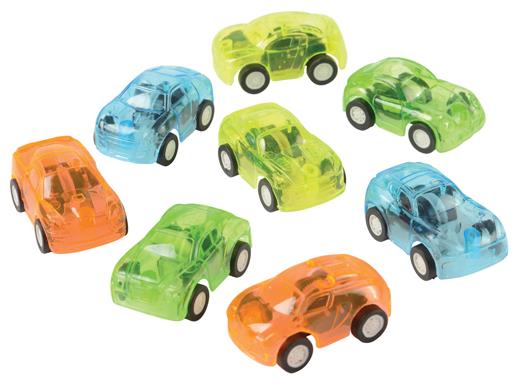 Exciting Transparent Pull Back Cars Set for Kids Birthday Parties and Playtime Fun