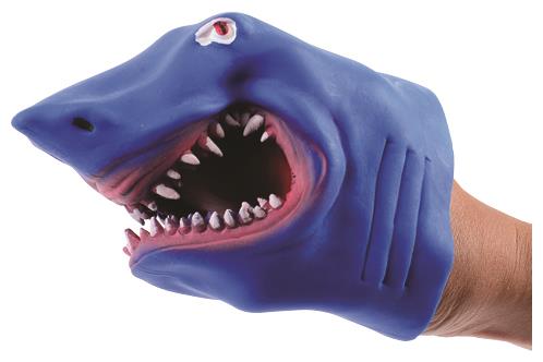 Stretchy Shark Hand Puppets Set for Kids Party Games Shark Week Celebrations and Fun Activities