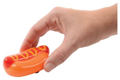 Perritos calientes con cuerda para juegos infantiles, fiestas y actividades de entretenimiento  