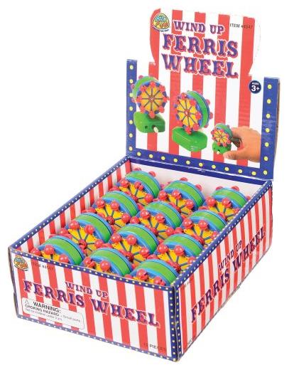 Fun Pull Back Ferris Wheels for School Carnival Prizes and Party Favor Kits
