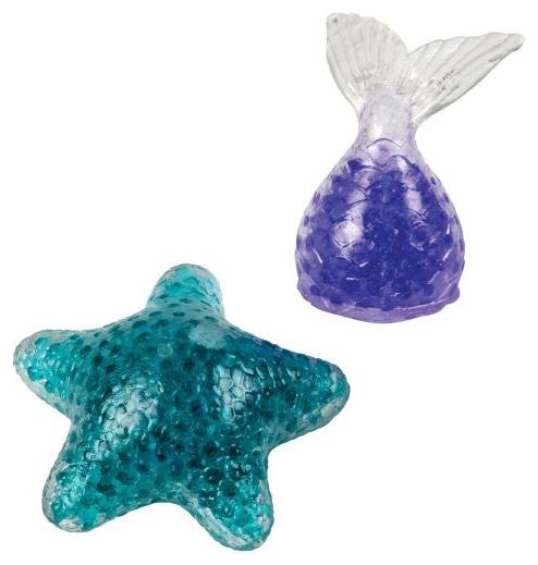 Squashy Mermaid Tails and Starfish Set for Kids Parties and Creative Playtime Activities