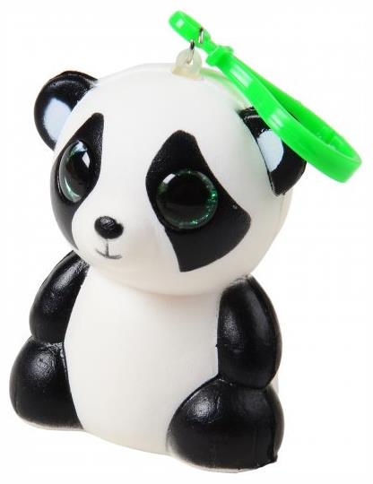 Fun Squishy Panda Toy with Glitter Eyes for Party Favors and Classroom Rewards