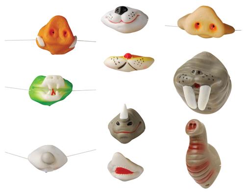 Fun Assorted Animal Noses for Creative Dress Up Games Halloween Costume Parties and Pretend Play