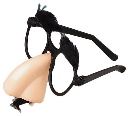 Funny Disguise Sets with Glasses and Mustaches for Parties and Pranks