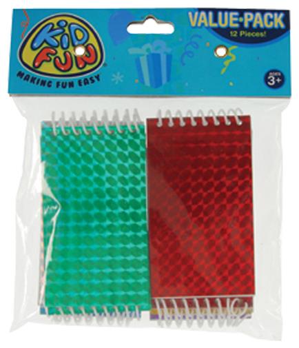 Colorful Hologram Notebooks for Birthday Parties and Creative Classroom Activities