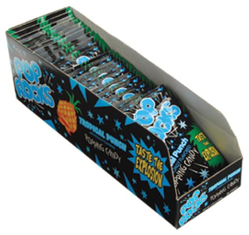 Delicious Pop Rocks Fruit Punch Candy for Birthday Parties School Events and Fun Celebrations