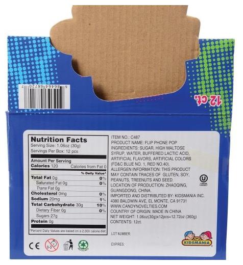 Flip Phone Lollipop Treats for Kids Birthday Parties and Fun Pretend Play Activities