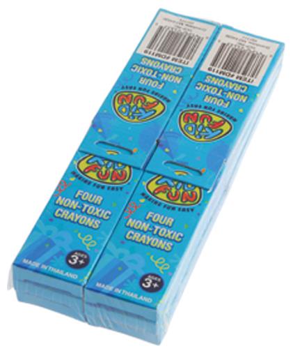 Premium Crayons Pack of 12 for Arts Crafts Projects Road Trips and Goody Bags