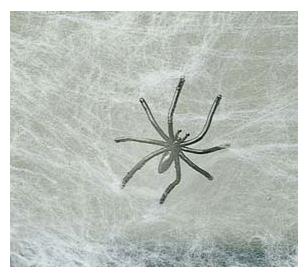 RADYAN jumbo spider web for haunted house and Halloween decorations