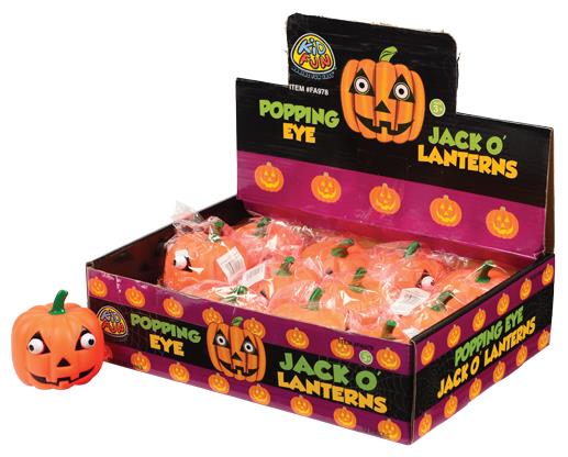 Hilarious Popping Eye Jack O Lanterns for Halloween Parties and Spooky Fun Celebrations