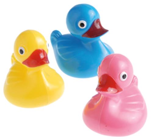 Colorful Duck Pond Floaters for Carnival Games Birthday Parties and Fun Water Activities