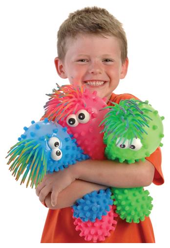Knobby Puffer Toy with Eyes for Kids Parties Events and Carnival Celebrations