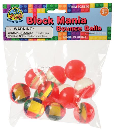 Engaging Block Mania Bounce Balls for Fun Parties and Outdoor Activities