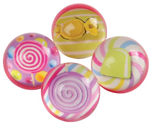 Colorful Candy Bounce Balls for Fun Parties Games and Kids Activities