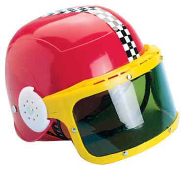 Realistic Motorcycle Helmet for Kids Dress Up Pretend Play and Costume Accessories