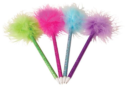 Fun Feather Pens for Arts and Crafts School Supplies and Princess Themed Parties